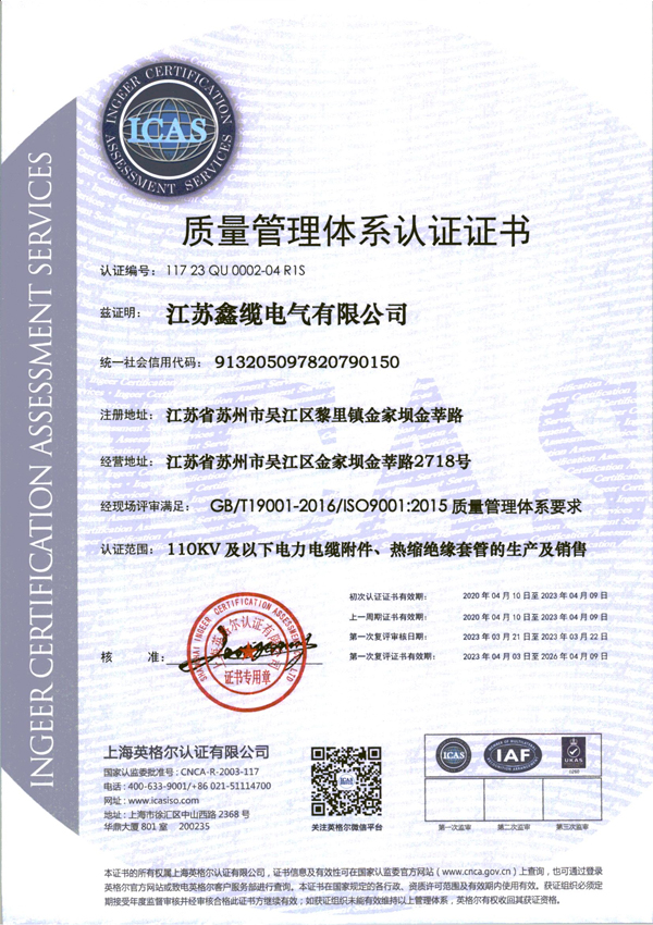 ISO9001-2015質(zhì)量管理體系